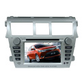 2din carro DVD Player apto para Toyota Vios com rádio TV estéreo de Bluetooth GPS sistema de navegação